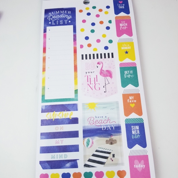 Orange Seasonal Sticker Book The Happy Planner New - Picture 2 of 8